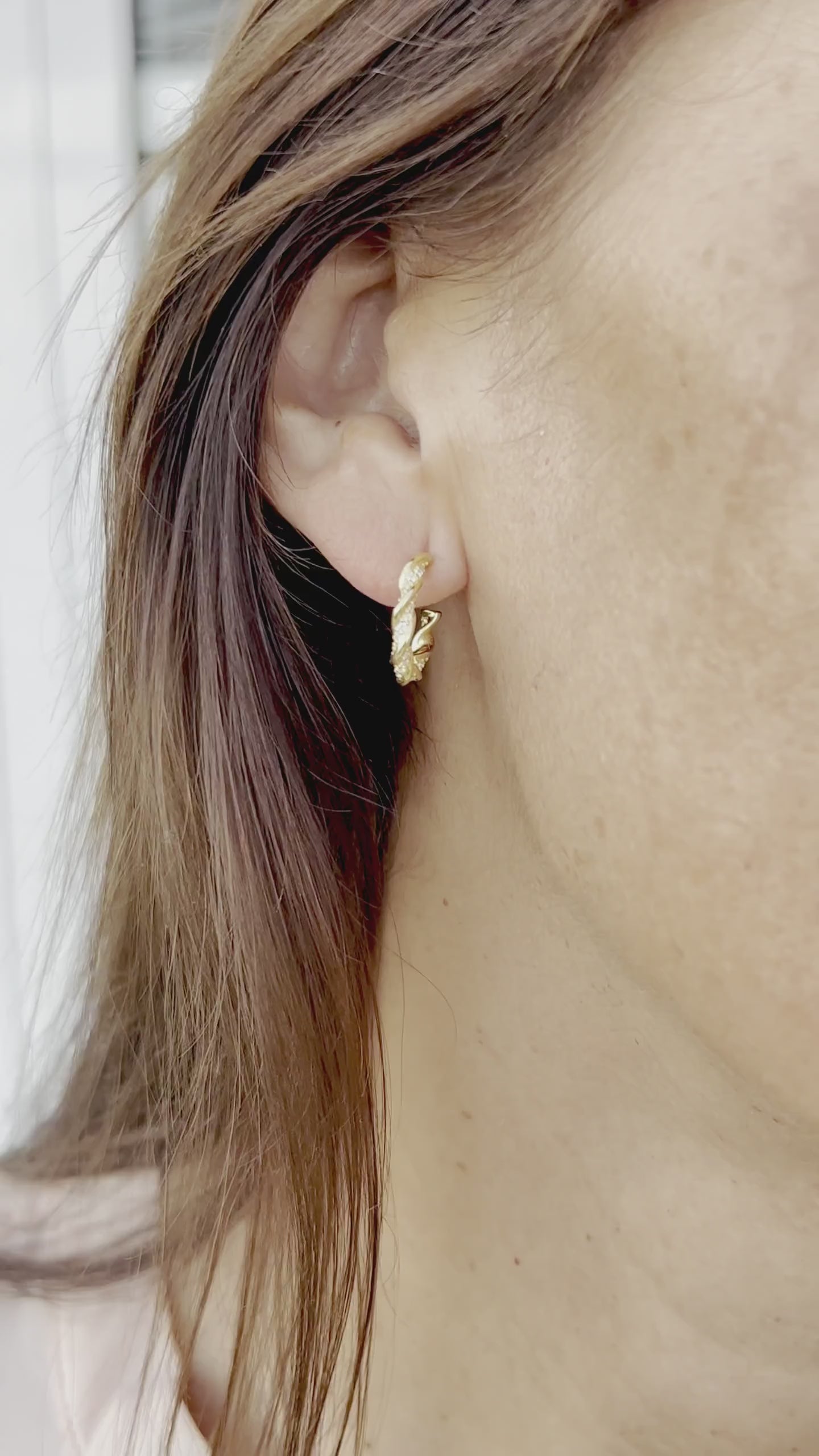 Pendientes aro naval